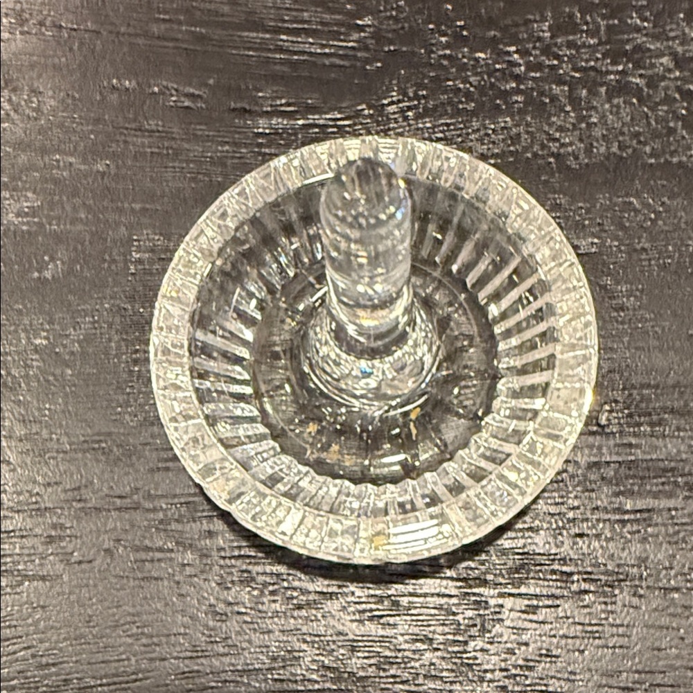 Waterford Clear Glass Art Piece